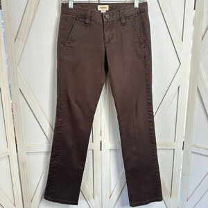 Diesel Brown Low Rise Pants